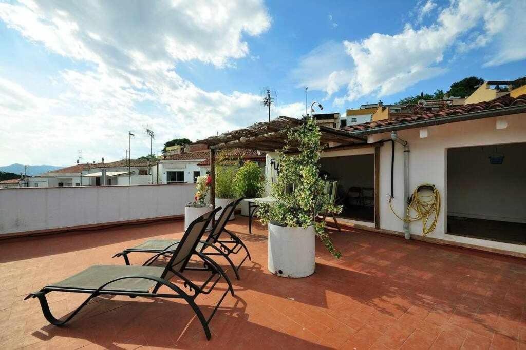 Apartamento Con Increibles Vistas Y Terraza Херона Екстериор снимка